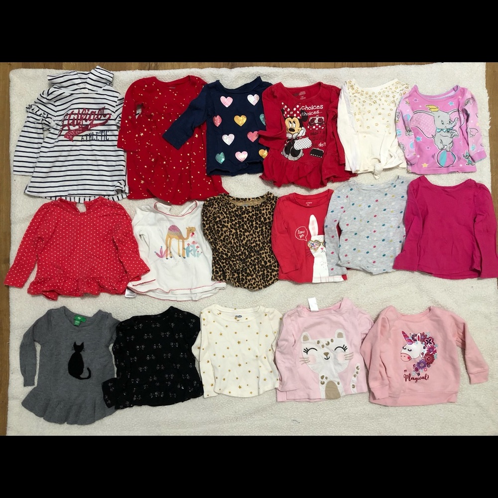 80+ Pcs Huge Lot of 12m Baby Girl Clothes